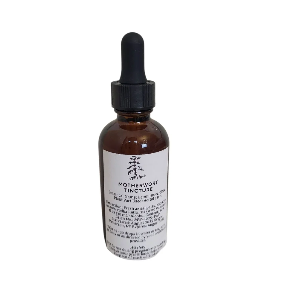 Motherwort Tincture | Herbal Extract | 2oz Glass Bottle